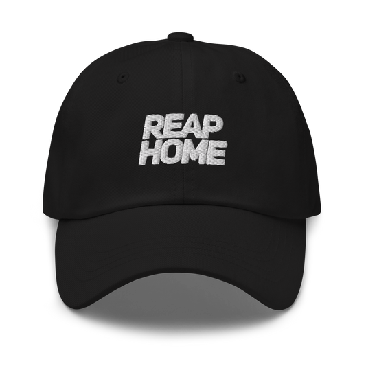 Reap Home Dad Hat (Black)