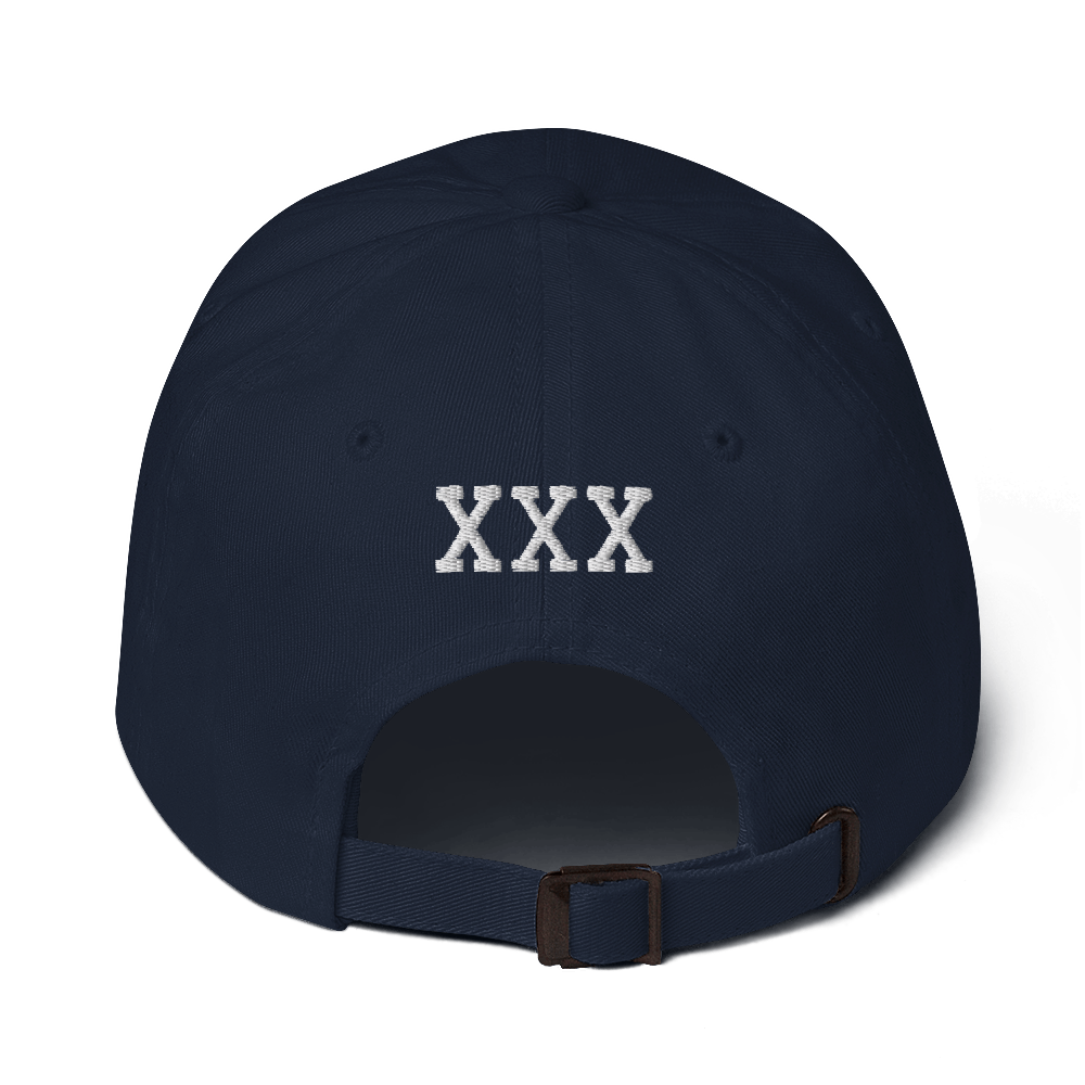 XXX Double Embroidered Hat