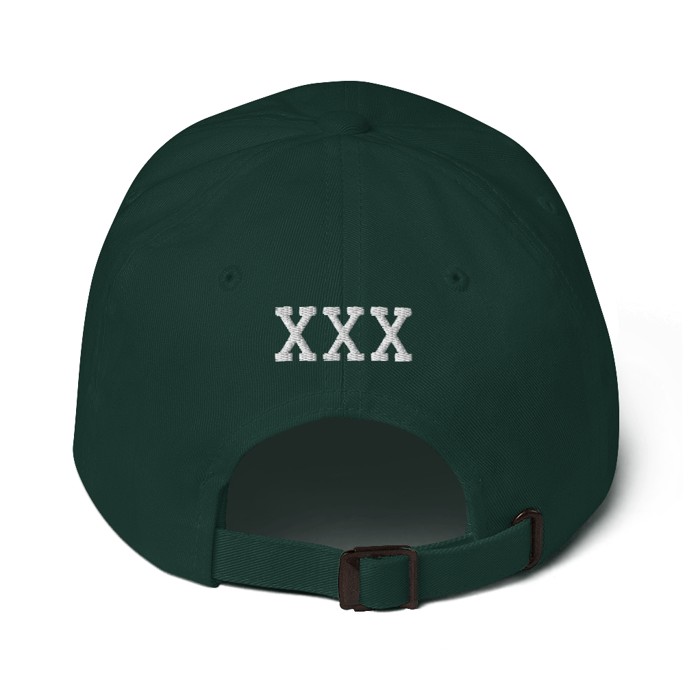 XXX Double Embroidered Hat
