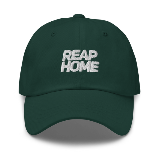 Reap Home Dad Hat (Emerald Green)