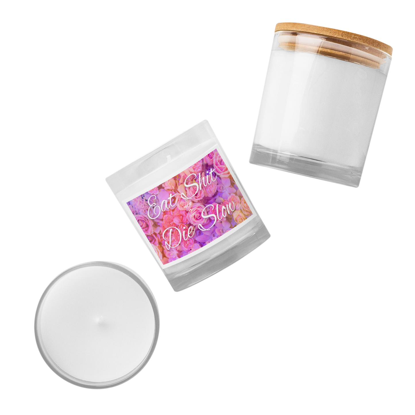 eatshitdieslow Candle (Purple)