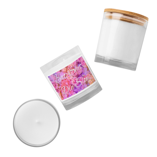 eatshitdieslow Candle (Purple)