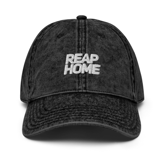 Reap Home Vintage Hat (Charcoal)