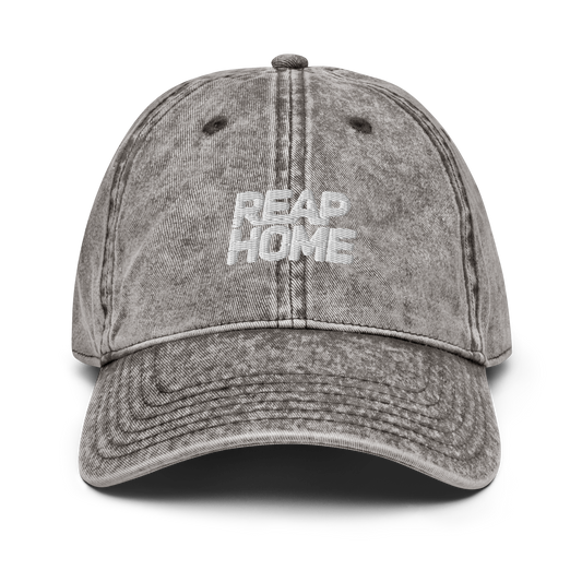 Reap Home Vintage Hat (Washed Grey)
